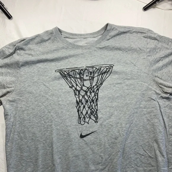 poshmark nike basketball hoop t shirt